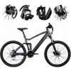 Horský elektrobicykel Zundapp XFS, 19 palcov, 27,5-palcové kolesá, sivý, 250 W