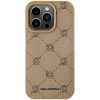 Karl Lagerfeld Karl Heads Pattern kryt s MagSafe pre iPhone 15 Pro - béžový 3666339252809 - možnosť vrátiť tovar ZADARMO do 30tich dní