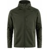 FJÄLLRÄVEN Abisko Grid Fleece Hoodie M Deep Forest - XL