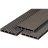 OBI WPC terasová doska antracitová 3000 x 21 x 145 mm