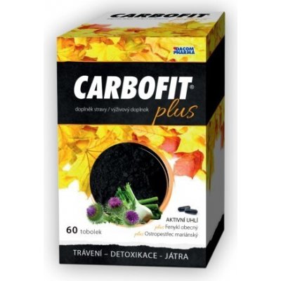 CARBOFIT Plus 60 kapsúl - Dacom Pharma Carbofit Plus 60 kapsúl