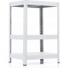 Policový regál Trestles RH 1000x600x400, nosnosť 1050 kg, 3 police bílé Farba: biela