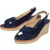 esmara® Dámske sandále námornícka modrá, 36 (100348250)