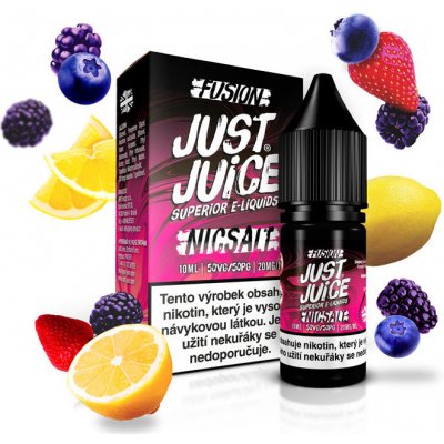 Just Juice Salt Fusion Berry Burst & Lemonade 10 ml 11 mg