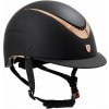 Jazdecká prilba Equestro BLACK/ROSE GOLD SHINY VEĽKOSŤ: 52-54 cm DETI
