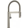 Blanco Culina S - Drezová batéria s flexibilným ramenom a spŕškou, platina 527703