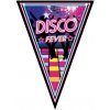 GUIRCA Girlanda vlajky disco fever – horúčka – 80. roky – 300 cm 8434077311479