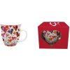 DUO - Hrnček 650ml COLORFUL HEARTS 1