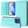 Knižkové puzdro Motorola Edge 60 Fusion magnetické mätovo-zelené