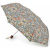 Fulton dámský skládací deštník William Morris Minilite 2 GOLDEN LILY sLATE MANILLA L757