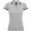SOĽS Pasadena Women Damské polo tričko SL00578 Grey / navy XL