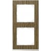 Schneider Electric Merten M-Pure Decor 2-rámček Oak/Active