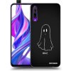 Picasee silikónový čierny obal pre Honor 9X Pro - Ghost 2