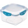 MagicHome Dóza Lunchbox, 1,2 lit, sada 3 ks, štvorcová, Clip