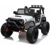mamido Elektrické autíčko Jeep Brothers biele 24V 2x200W