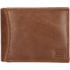 Pánska kožená peňaženka Double-D Da Vinci - hnedá