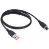 Solight SSC16005-S USB-C USB-A, 0,5m, černý