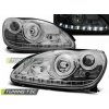 Tuning-tec PREDNÉ SVETLOMETY DAYLIGHT CHROME pasujú na MERCEDES W220 S-KLASA 09.98-05.05
