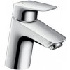 Hansgrohe Logis páková umývadlová batéria 70 s výpusťou Push-Open, chróm, 71077000