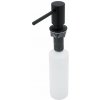 Nimco Ostatné Dávkovač dezinfekcie alebo mydla, vstavaný, 350 ml, čierny mat UNC 4031V-90