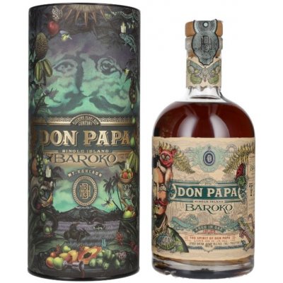 Don Papa Baroko Harvest Canister 40% 0,7 l (tuba)