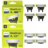 Philips OneBlade QP440/50 360 4 ks + Philips OneBlade QP240/50 4 ks