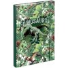 Baagl A4 Dinosaurus zelená