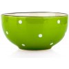 Toro Keramická miska zelená s bodkami 490ml