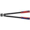 Káblové nožnice 500 mm. KNIPEX 95 12 500 - leštené, viaczložkové objímky 95 12 500