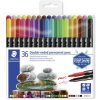 Permanentný popisovač, sada, obojstranný, 0,5/3,0 mm, STAEDTLER 