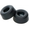 Walteco Dverová zarážka, priemer 20x10mm, čierna Množstvo: 10 ks , 5016BP2