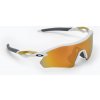 Oakley Radar Plate leštené biele/prizm 24k polarizačné slnečné okuliare