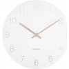 Dizajnové nástenné hodiny 5788WH Karlsson 30cm (8714302696428)