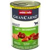 Animonda GranCarno Original Adult - Hovädzie a kačacie srdcia 400g