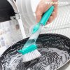Kefa na umývanie s rúčkou a dávkovačom saponátu Cleasy InnovaGoods