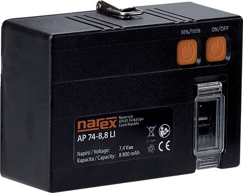 Narex AP 74-8,8 Li-Ion FL LED 50 ACU 65404613