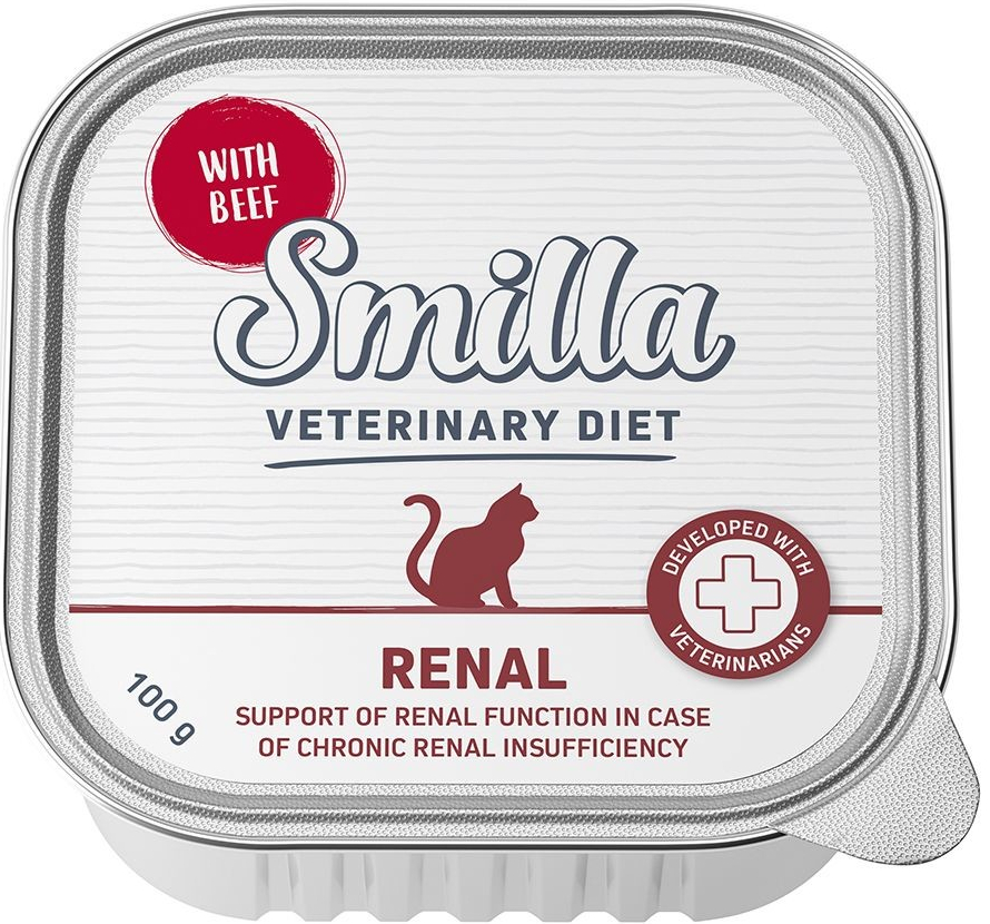 Smilla Veterinary Diet Renal hovädzie 24 x 100 g