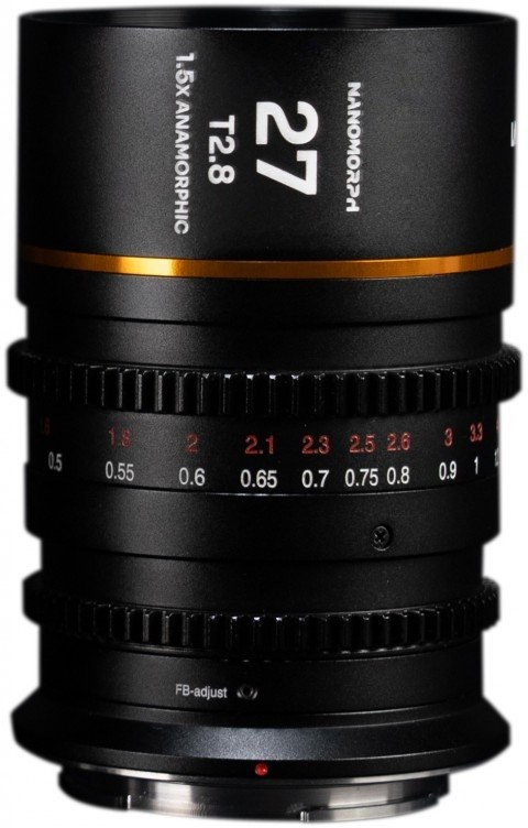 Laowa Nanomorph 27mm T2.8 1.5X S35 Sony E-mount