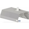 Nástěnná digestoř trapéz 4900x1000x450 mm | STALGAST, 9820710490 inox