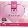 Paleta očných tieňov Fab Factory Nové