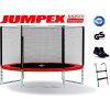 Trampolína JUMPEX SST 305 cm/3 nohy červená s vonkajšou sieťou,