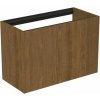 Ideal Standard Conca Umývadlová skrinka, 80x54x37 cm, 2 zásuvky, tmavý orech T3994Y5