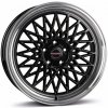 BORBET B 8x17 5x112 ET45 black lip polished