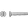 Závitová skrutka so zápustnou hlavou PZ bielo pozinkovaná M6 x 30 mm, 100 ks