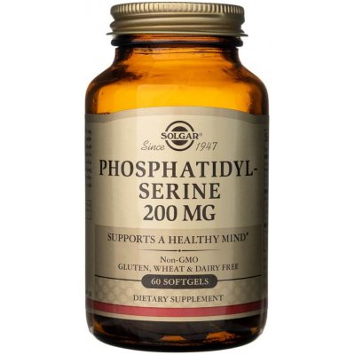 Solgar Fosfatidylserín 200 mg 60 mäkkých gélov