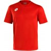 Juniorský futbalový dres Lotto, ELITE JR JERSEY PL červená,biela XL