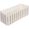 Plastkon Fency kvetináč biela (50 cm)