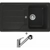 Schock FORMHAUS D-100 Onyx + Schock COSMO 525122 chróm