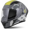 Moto prilba Cassida Orbit Multivers šedá matná/svetlo šedá/žltá fluo/čierna M (57-58)