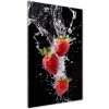 Vertikálny fotoobraz na skle Jahody 50x100 cm